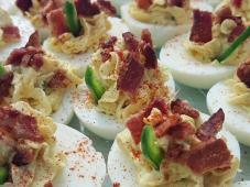 Jalapeno Bacon Cheddar Deviled Eggs Photo 6