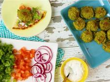 Easy Baked Falafel with Cucumber-Yogurt Sauce Photo 7