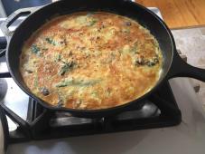 Bacon and Potato Frittata with Greens Photo 7