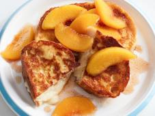 Mascarpone Stuffed French Toast with Peaches Photo 5