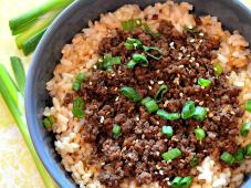 Easy Korean Ground Beef Bowl Photo 4