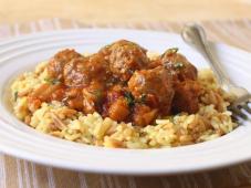 Little Lamb Meatballs in a Spicy Eggplant Tomato Sauce Photo 9