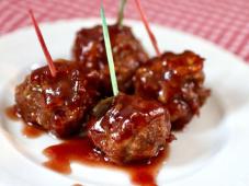 Turkey Cocktail Meatballs with Orange Cranberry Glaze Photo 4