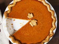 Homemade Fresh Pumpkin Pie Photo 8