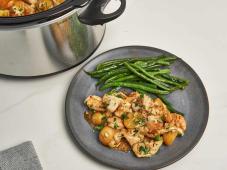 Slow Cooker Parmesan Garlic Chicken and Potatoes Photo 3