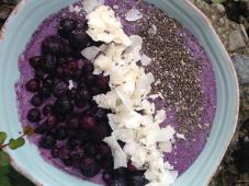 Overnight Oats Blueberry Smoothie Bowl Photo 4