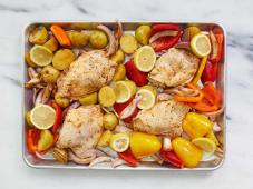 Mediterranean Chicken Sheet Pan Dinner Photo 5