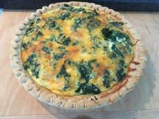 Light and Fluffy Spinach Quiche Photo 5