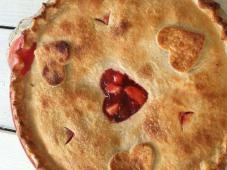 Cherry Rhubarb Pie Photo 4