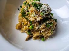 Mushroom and Pea Risotto Photo 7