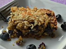 Blueberry Oatmeal Breakfast Bars Photo 4