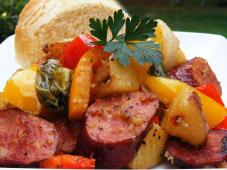 Kielbasa with Peppers and Potatoes Photo 3