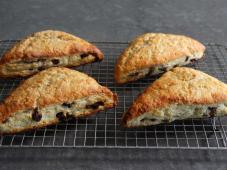 Raspberry-White Chocolate Scones Photo 16