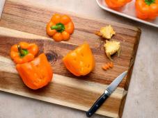 Jack-o'-Lantern Stuffed Peppers Photo 3