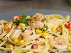 Linguine with Cajun-Spiced Shrimp and Corn Photo 4