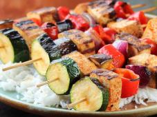 Grilled Tofu Skewers with Sriracha Sauce Photo 4