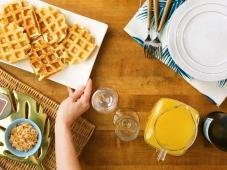 Hawaiian Waffles with Pineapple and Coconut Photo 5