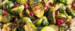 Roasted Brussels Sprouts with Pomegranate Syrup Photo