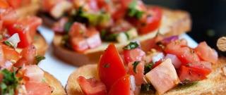 Bruschetta with Tomatoes Photo