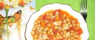 Chicken with Chickpea in a Crock Pot Photo