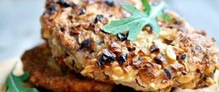 Pork Chop with Hazelnuts and Mushroom Sauce Photo