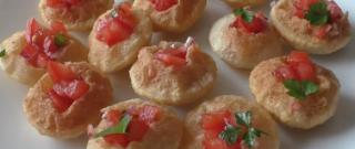 Indian Panipuri with Tomatoes Photo