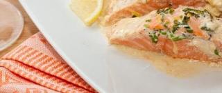 Salmon with Cream Sauce Photo