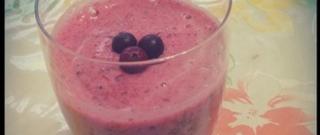 Vegan Cranberry Smoothie Photo