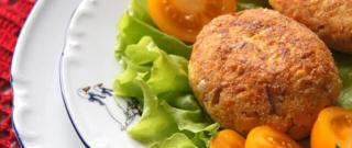 Vegetarian Carrot and Chickpea Cutlets Photo