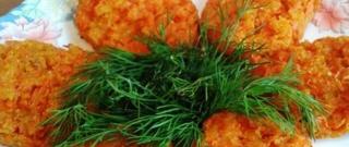 Vegan Carrot Patties with Bran Photo