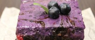 Cream Cheese Brownies with Wild Berries Photo