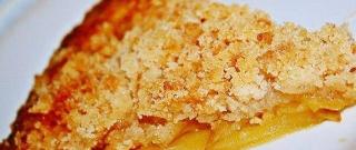 Apple Crisp Pie with Orange Juice Photo