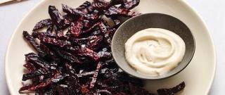 Beet Fries with Garlic Tahini Photo