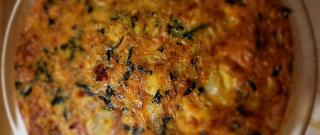 Crustless Spinach Quiche Photo