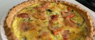 Loaded Vegetarian Quiche Photo