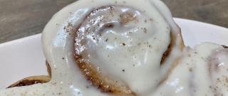 Eggnog Cinnamon Rolls Photo