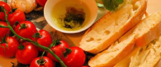 Classic Tomato and Basil Bruschetta Photo