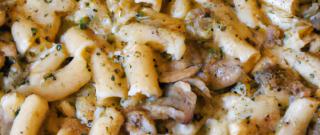 Creamy Mushroom Acini di Pepe Soup Photo