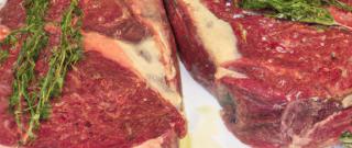 Grilled Beef Sirloin with Herb Butter Photo