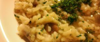 Spicy Creamy Mushroom Risotto Photo