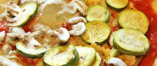 Vegan Roasted Vegetable Pizza Photo