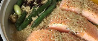 Glazed Salmon with Quinoa and Green Beans Photo