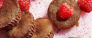 Air Fryer Raspberry Brownie Bites Photo