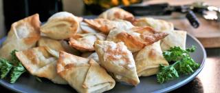 Air Fryer Smoked Salmon Wontons Photo