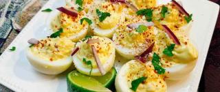 Mexican Street Corn Deviled Eggs Photo