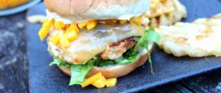 Spicy Chicken Burgers With Mango Salsa Photo