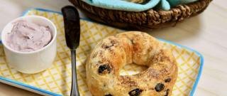 2-Ingredient Dough Air Fryer Blueberry Bagels Photo