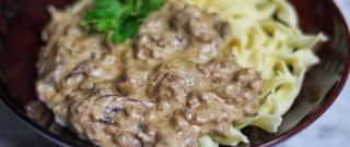 Beef Stroganoff with Ground Beef Photo