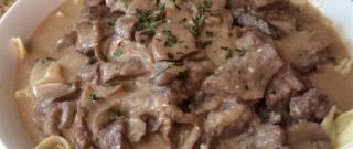 Elegant Beef Stroganoff Photo