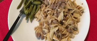 Simple Ground Beef Stroganoff Photo